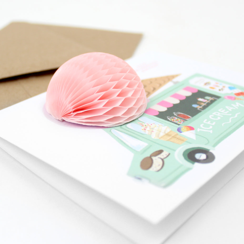 Pop-up Card - Ice Cream Truck