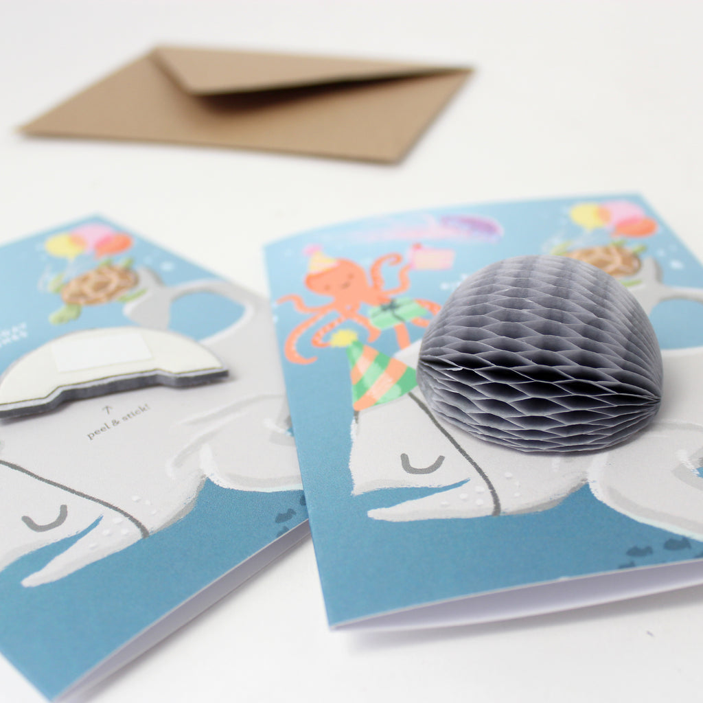 Pop-up Card - Whale