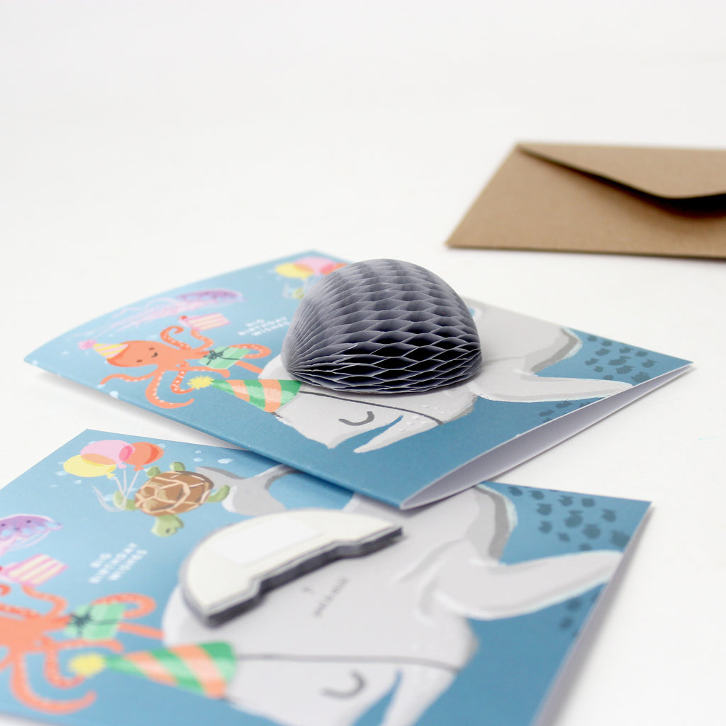 Pop-up Card - Whale