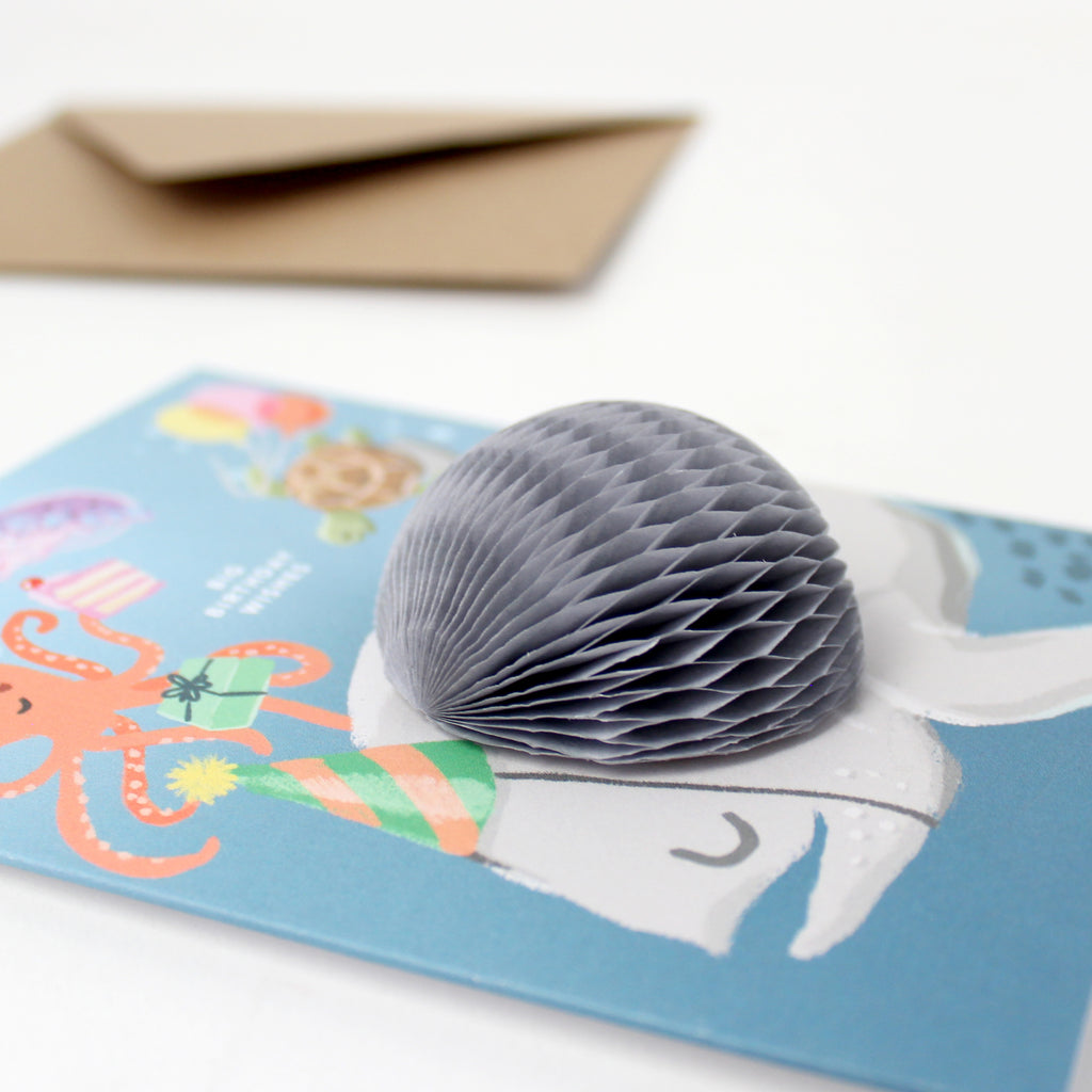 Pop-up Card - Whale