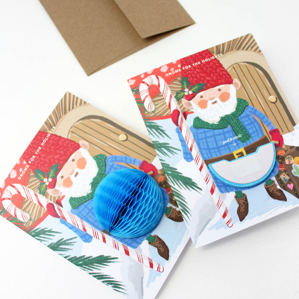 Pop-up Card - Gnome for the Holidays