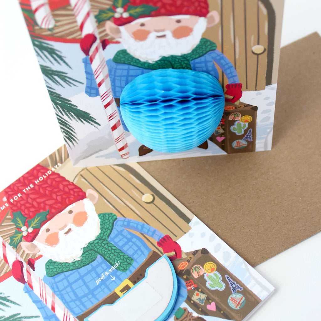 Pop-up Card - Gnome for the Holidays