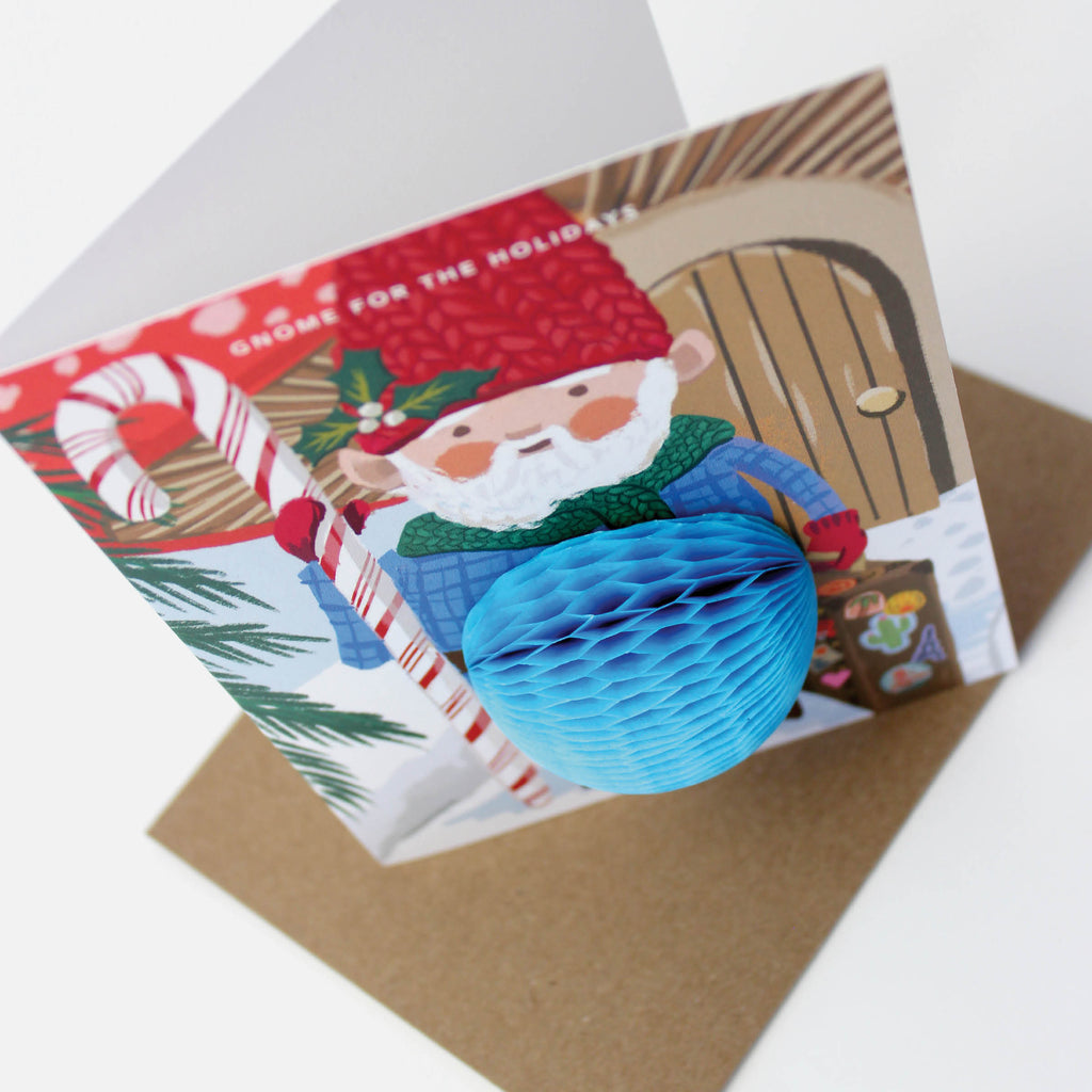 Pop-up Card - Gnome for the Holidays