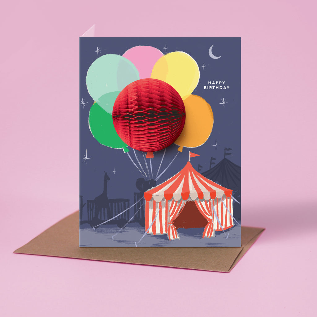 Big Top Pop-up Birthday Card