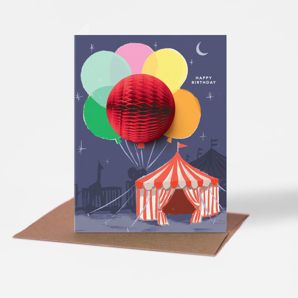 Big Top Pop-up Birthday Card