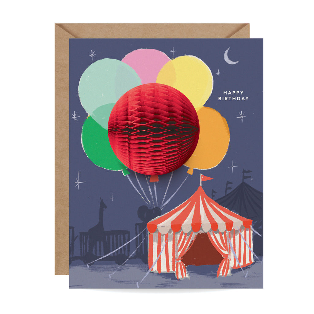 Big Top Pop-up Birthday Card