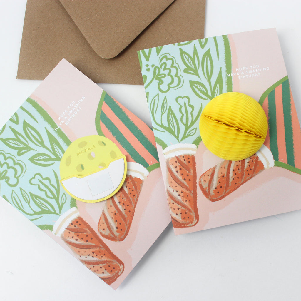 Pop-up Card - Pickleball Birthday