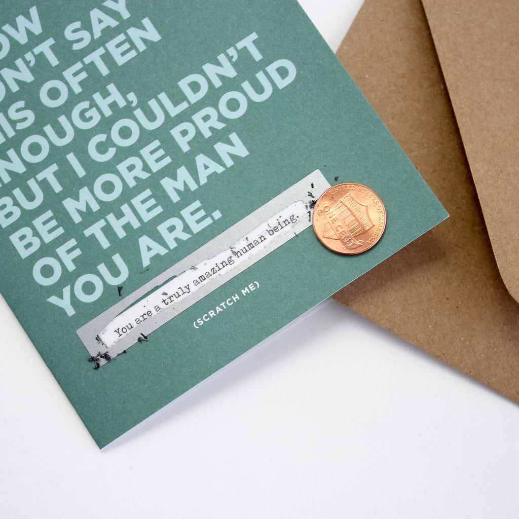 Truly Amazing Human Being Scratch-off Card