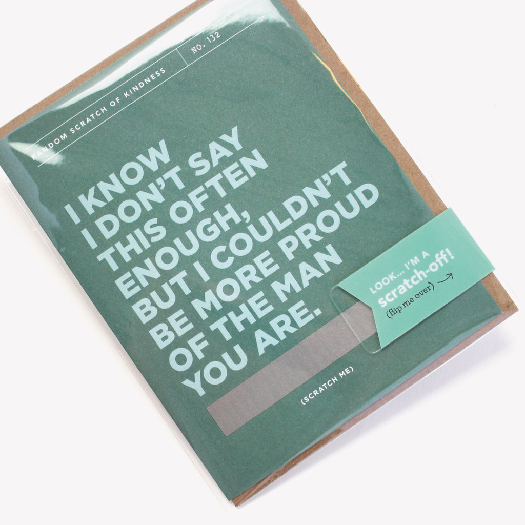 Truly Amazing Human Being Scratch-off Card