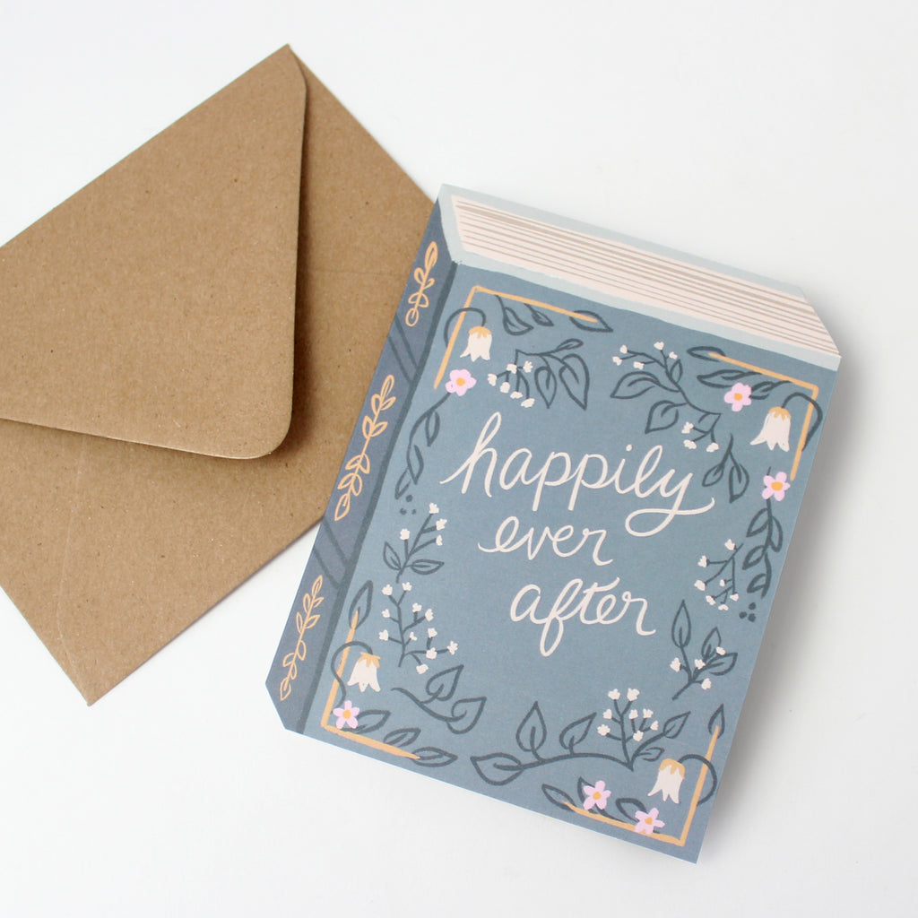 Happily Ever After Wedding Card