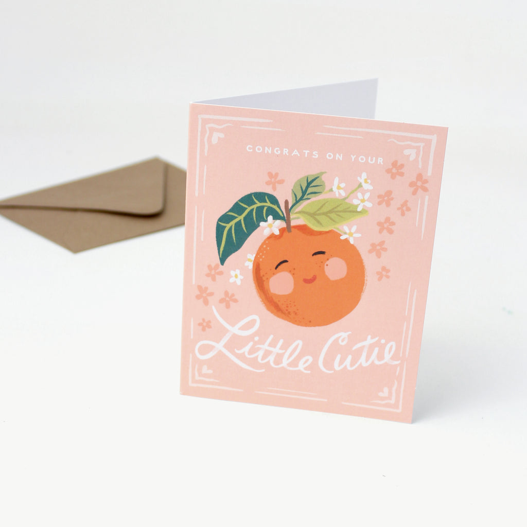 Little Cutie New Baby Card