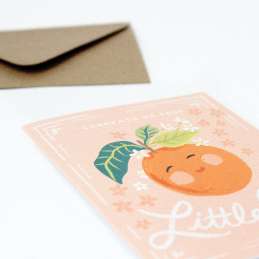 Little Cutie New Baby Card