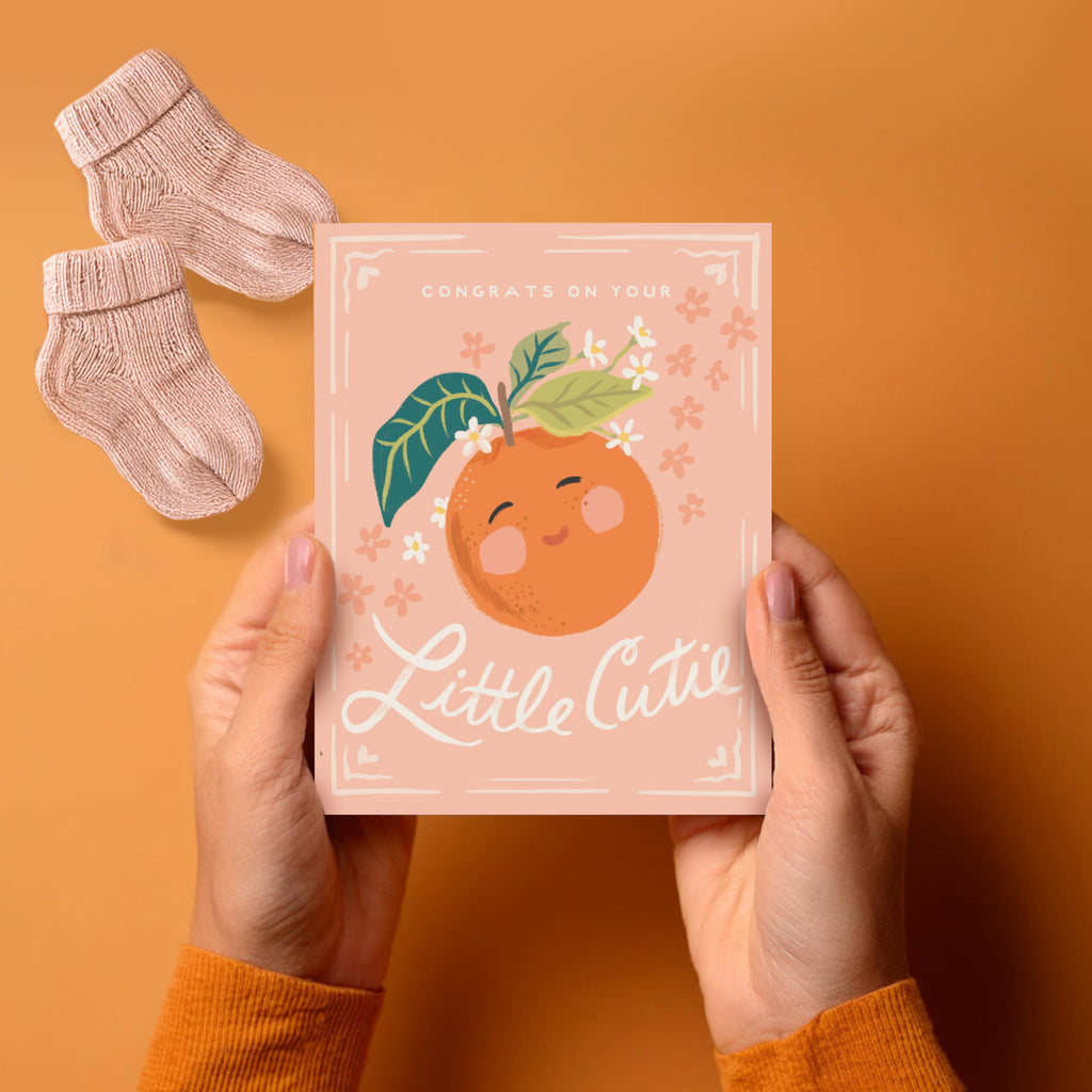 Little Cutie New Baby Card