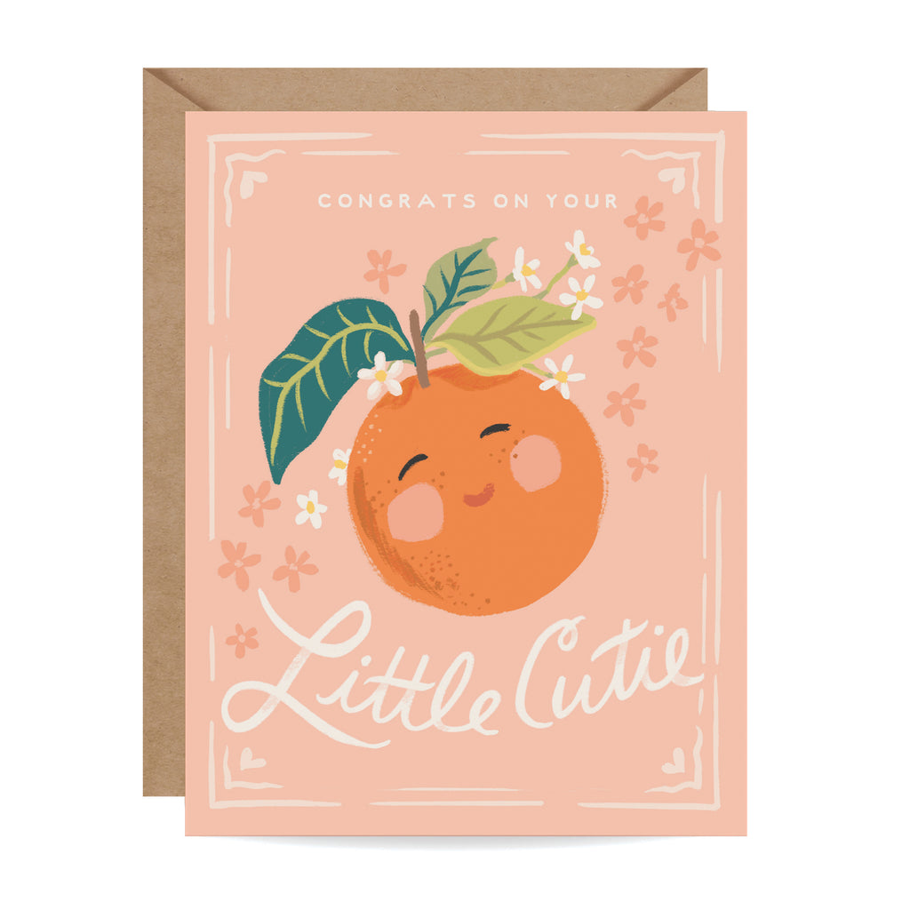 Little Cutie New Baby Card