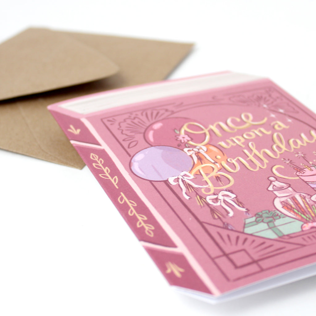 Once Upon a Birthday Card