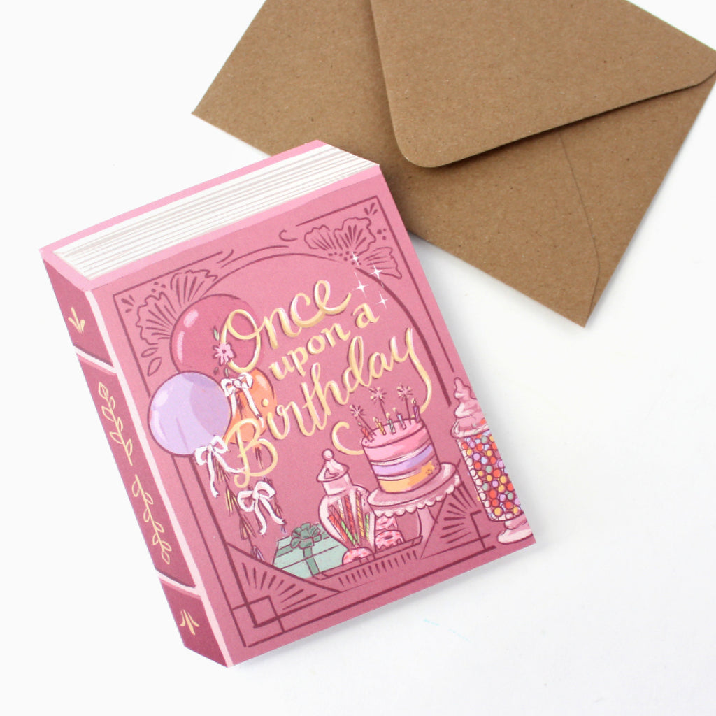 Once Upon a Birthday Card