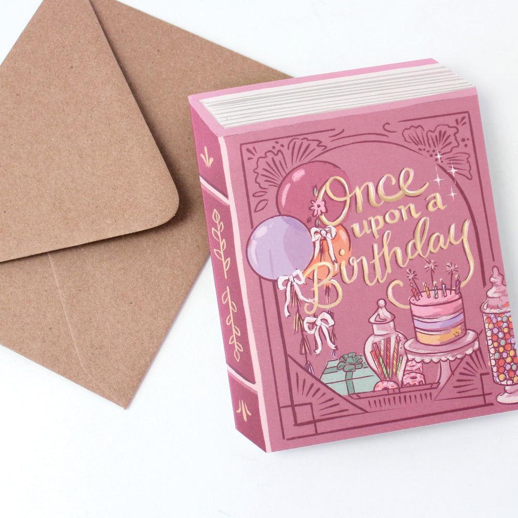 Once Upon a Birthday Card