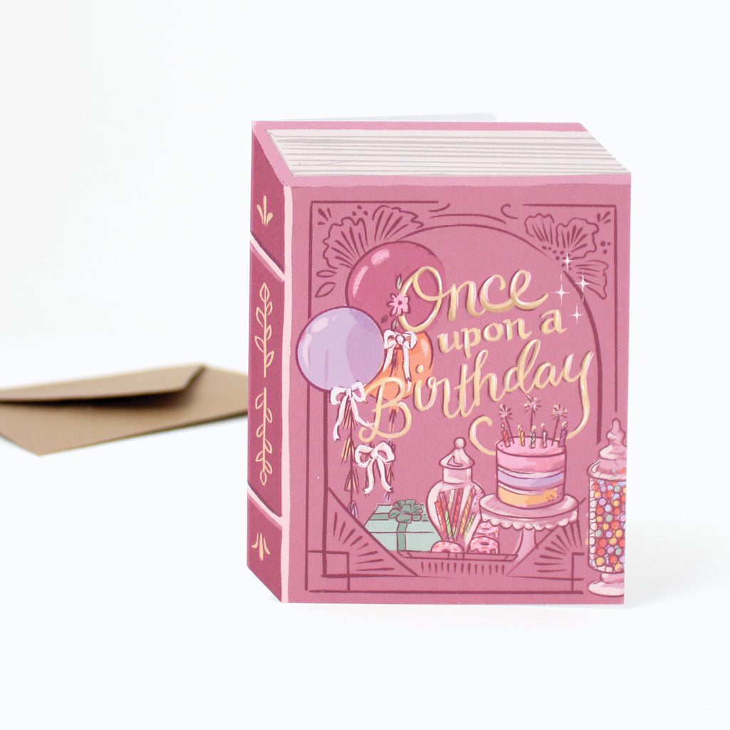 Once Upon a Birthday Card