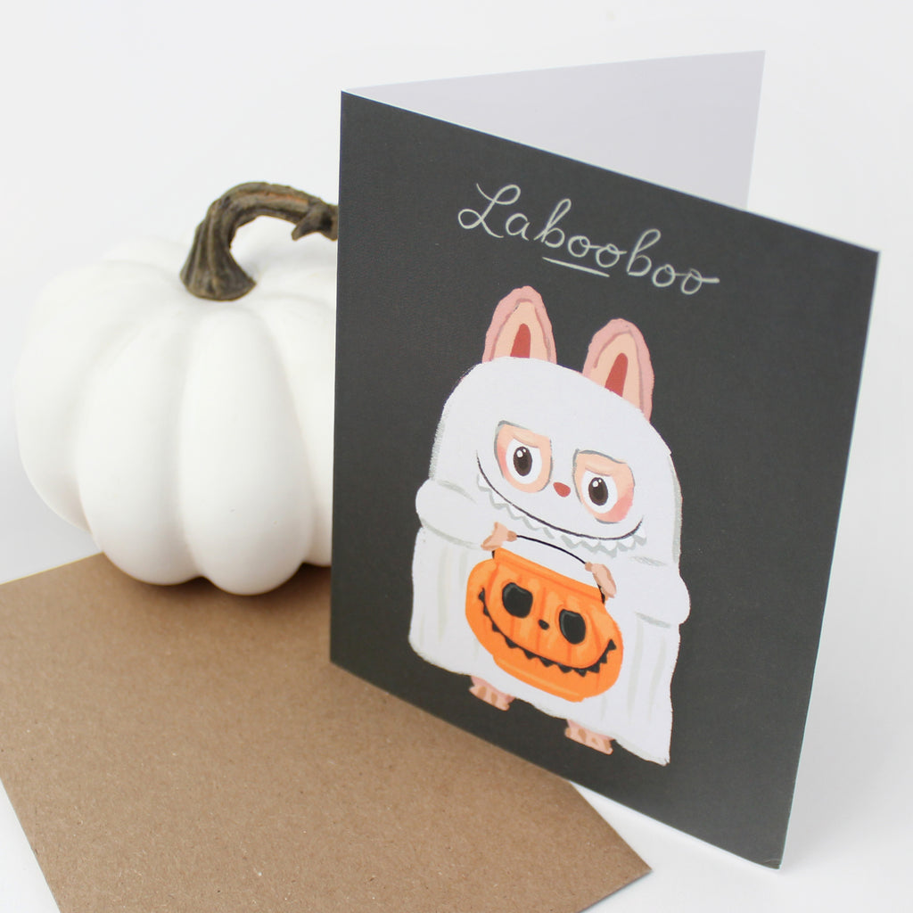 La-Boo-Boo Halloween Card