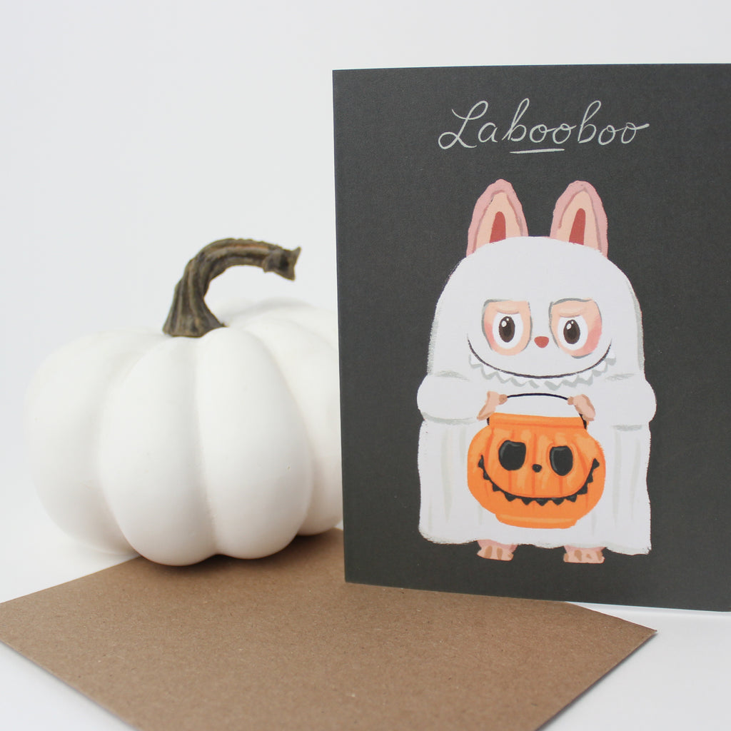La-Boo-Boo Halloween Card