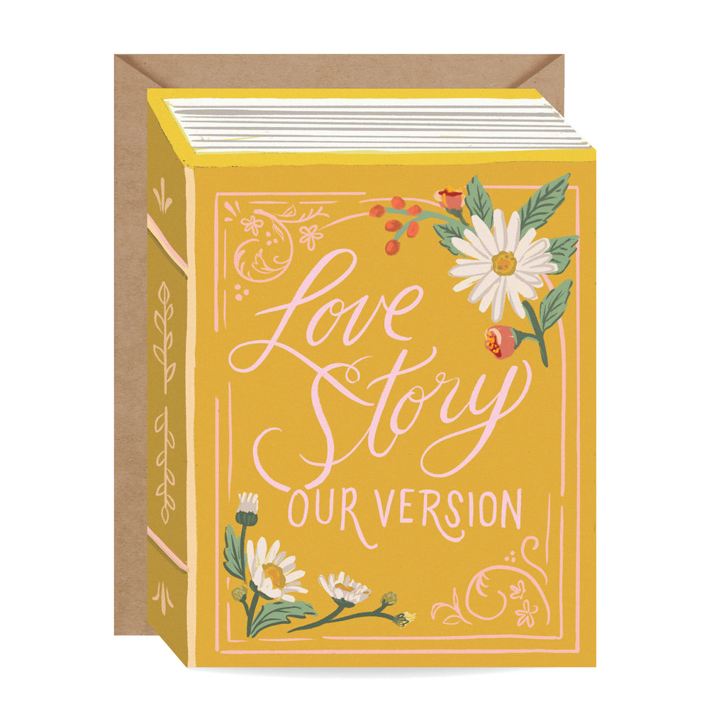 Love Story Our Version Anniversary Card