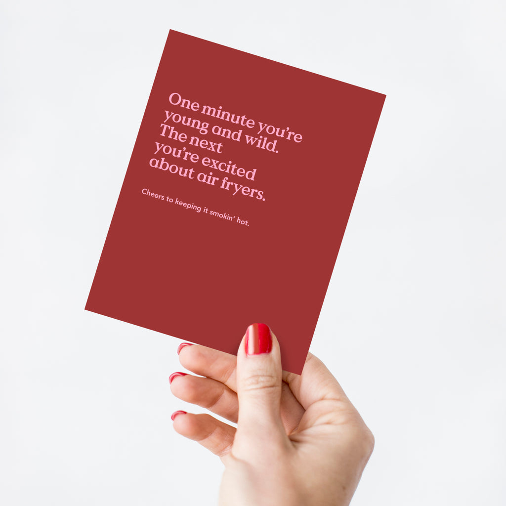 Air Fryers Funny Birthday Card