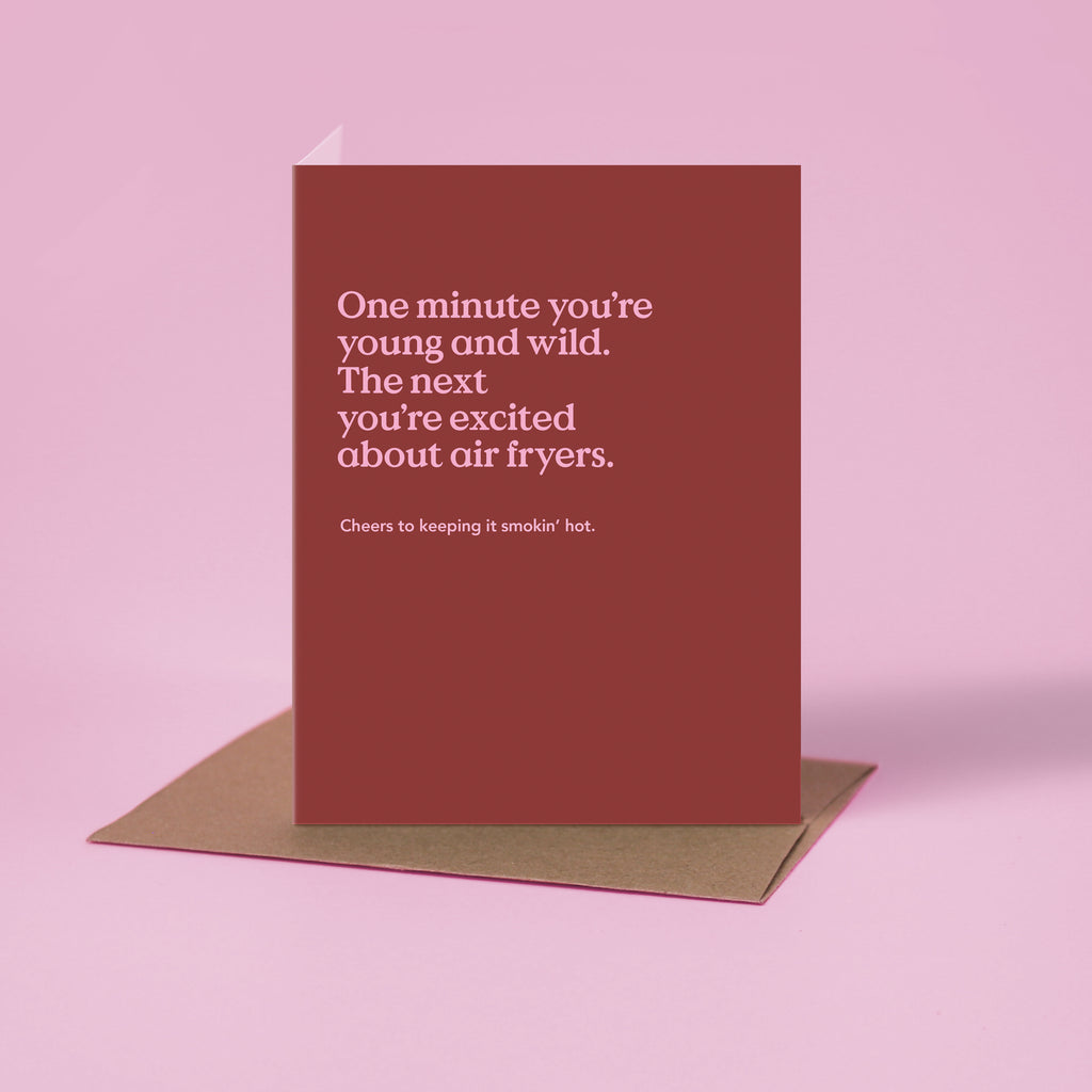 Air Fryers Funny Birthday Card