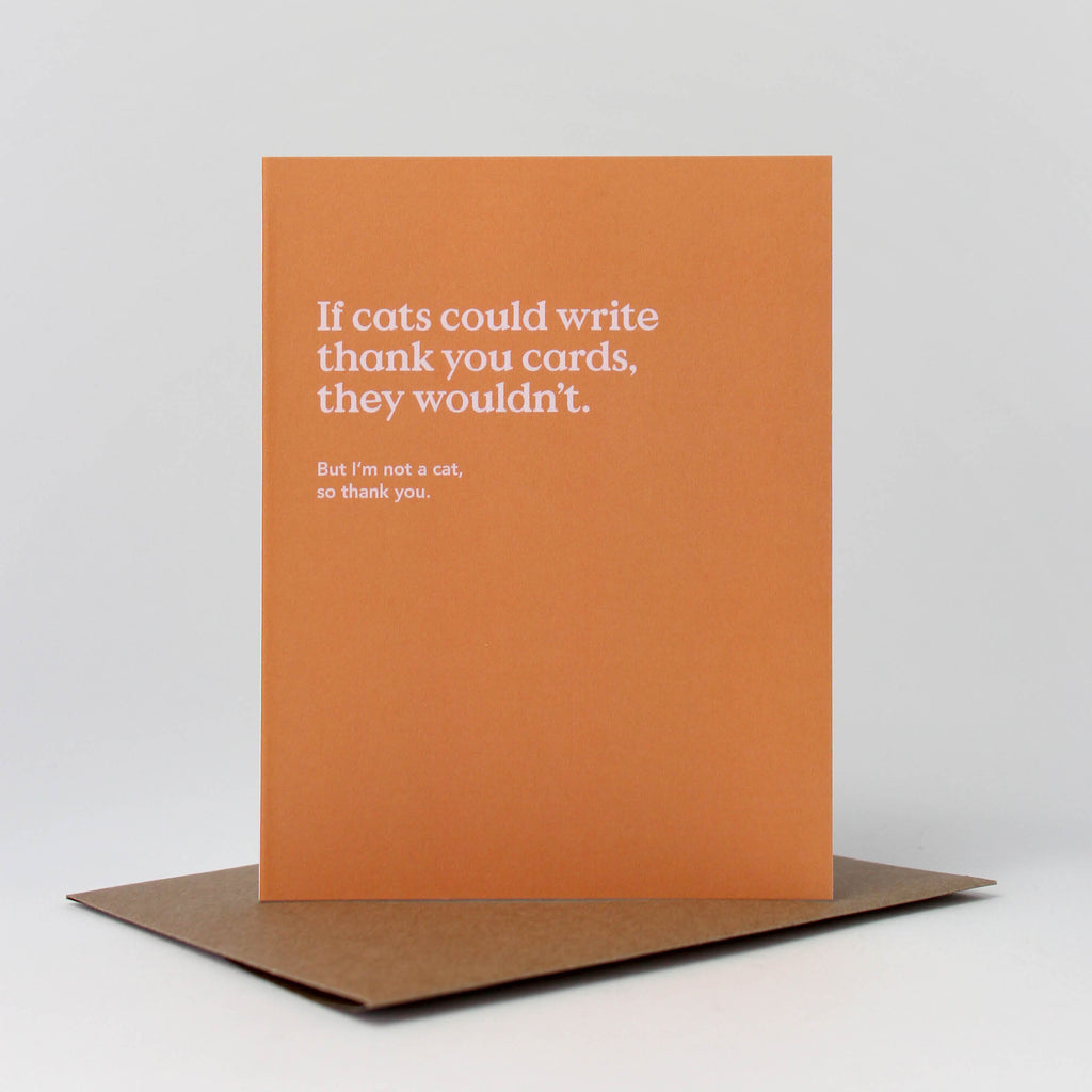 Cats Thank You Card