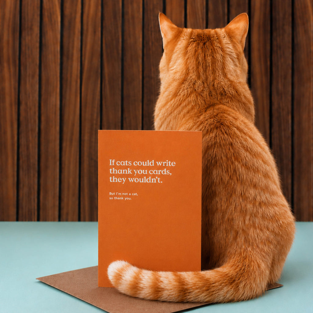 Cats Thank You Card