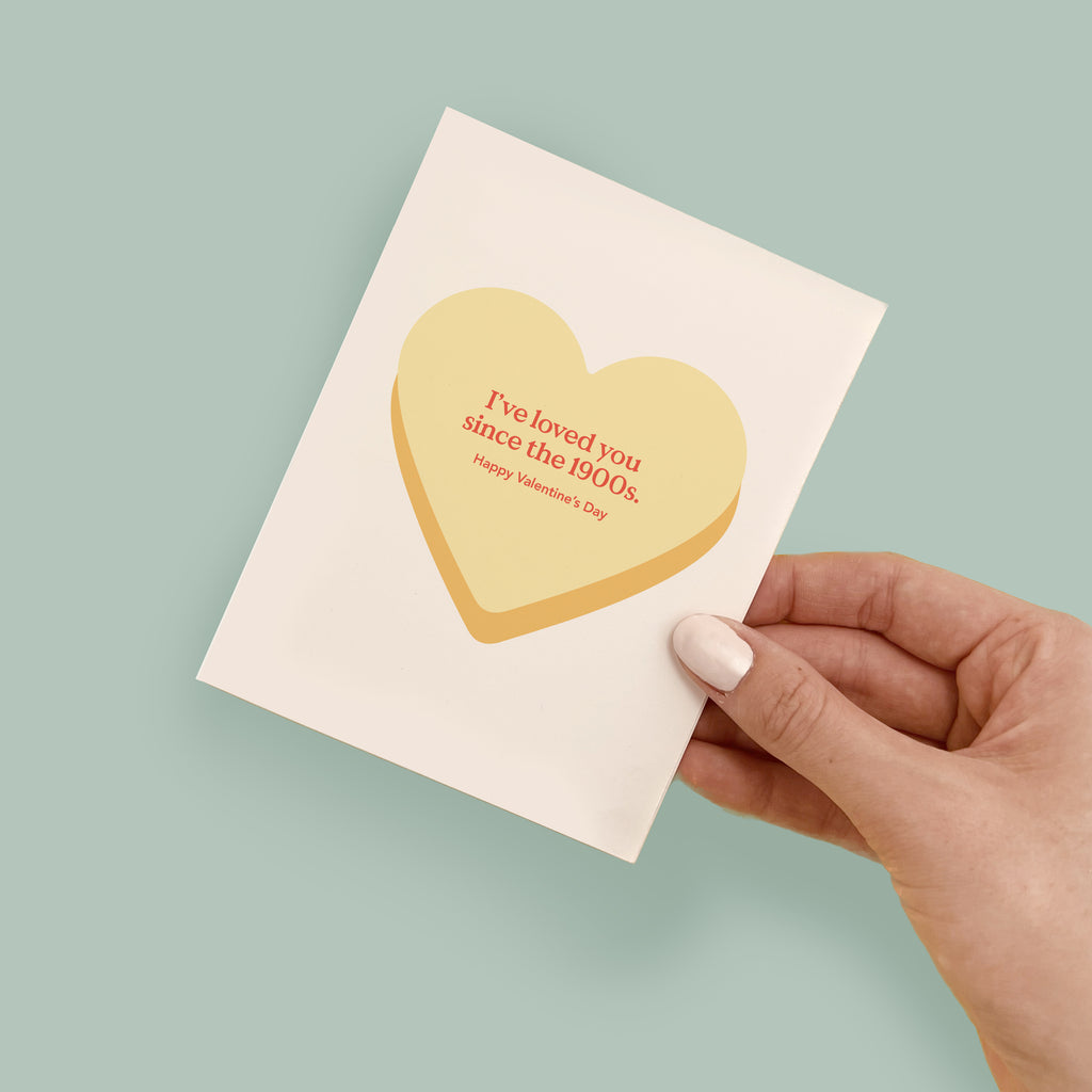 Since The 1900s Valentine's Day Card