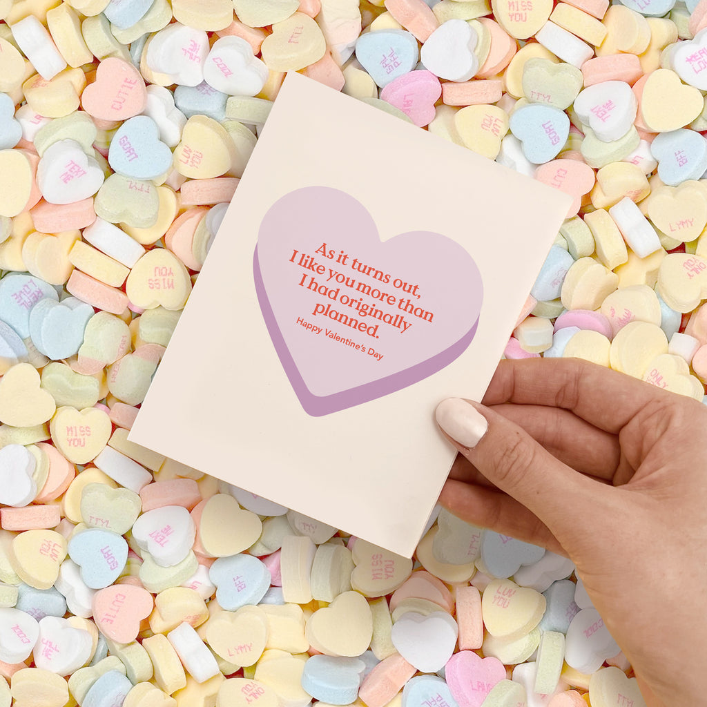 I Like You Valentine's Day Card