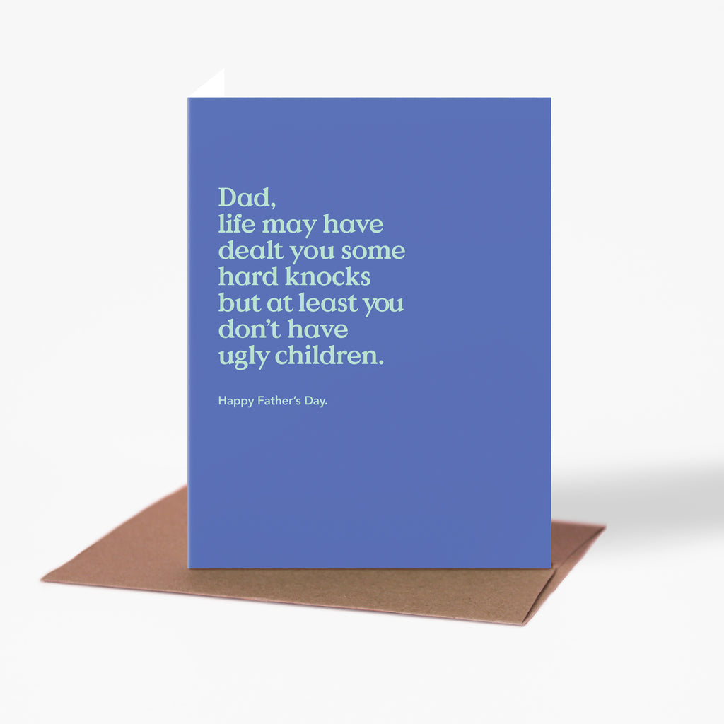 Ugly Children Funny Father's Day Card