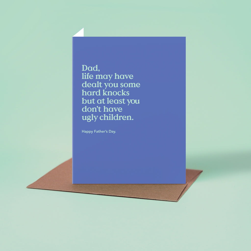 Ugly Children Funny Father's Day Card