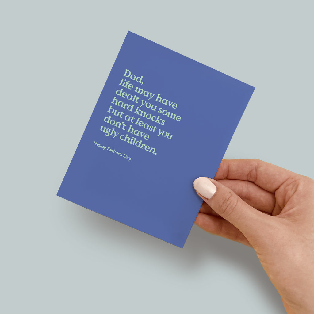 Ugly Children Funny Father's Day Card