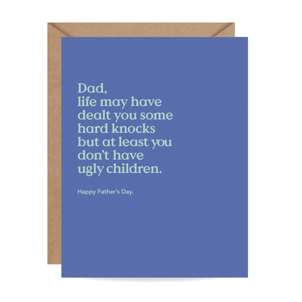 Ugly Children Funny Father's Day Card