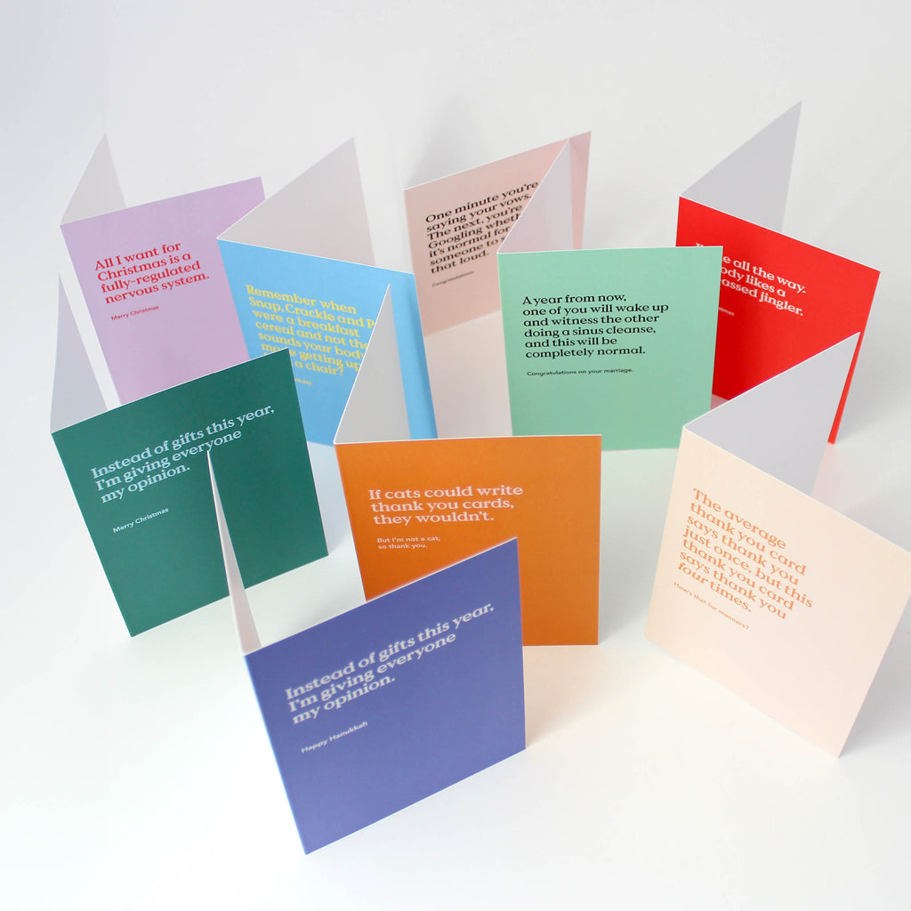 Average Thank You Card