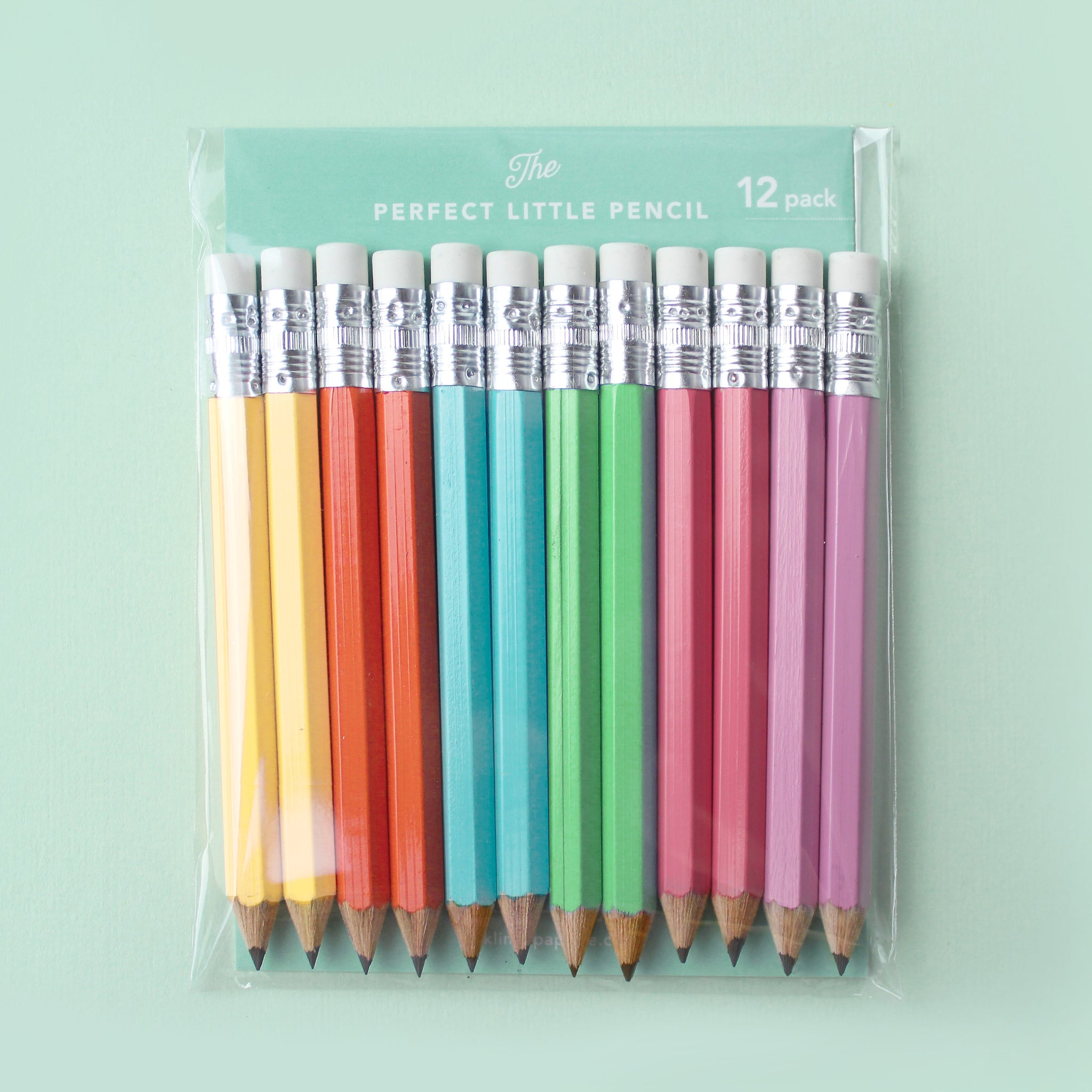 Crtiin 100 Pieces Half Pencils Baby Shower Pencils Sharpened
