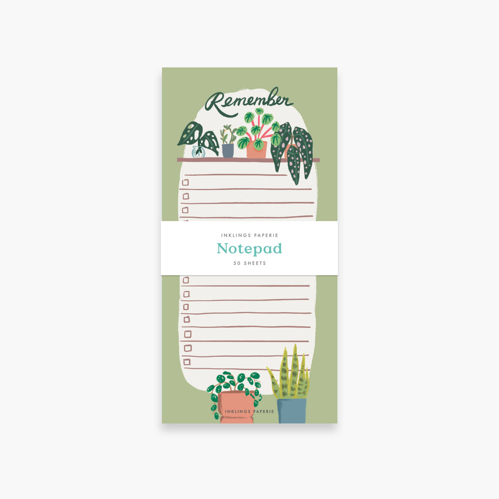 Plants Notepad