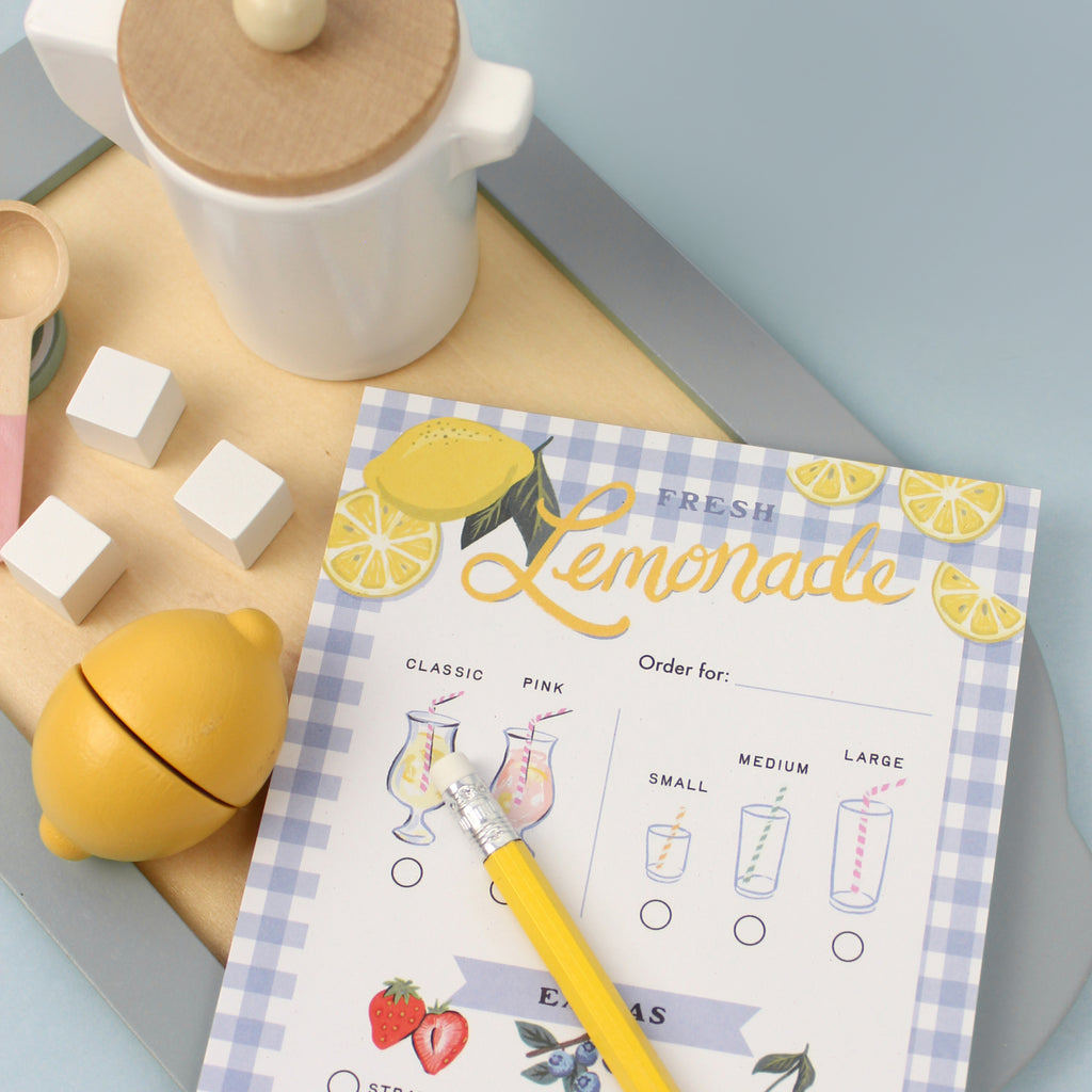Inklings Tiny Town™ Play Notepad - Lemonade Stand