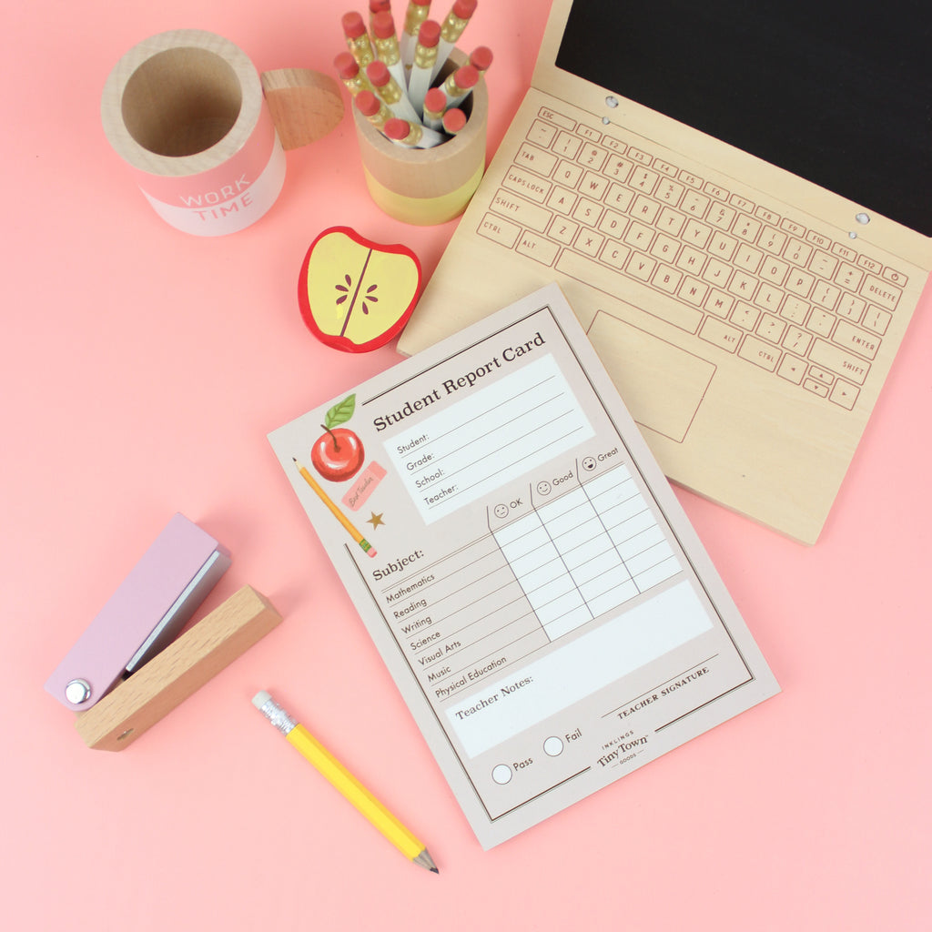 Inklings Tiny Town™ Play Notepad - Report Card
