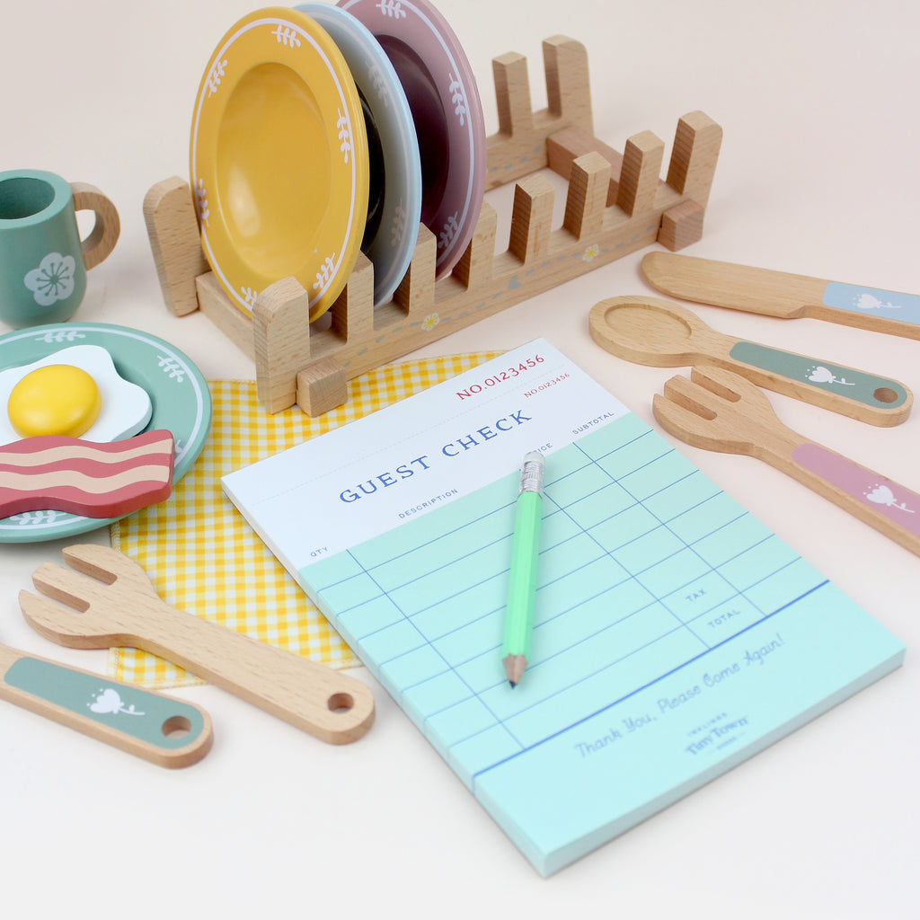 Inklings Tiny Town™ Play Notepad - Guest Check