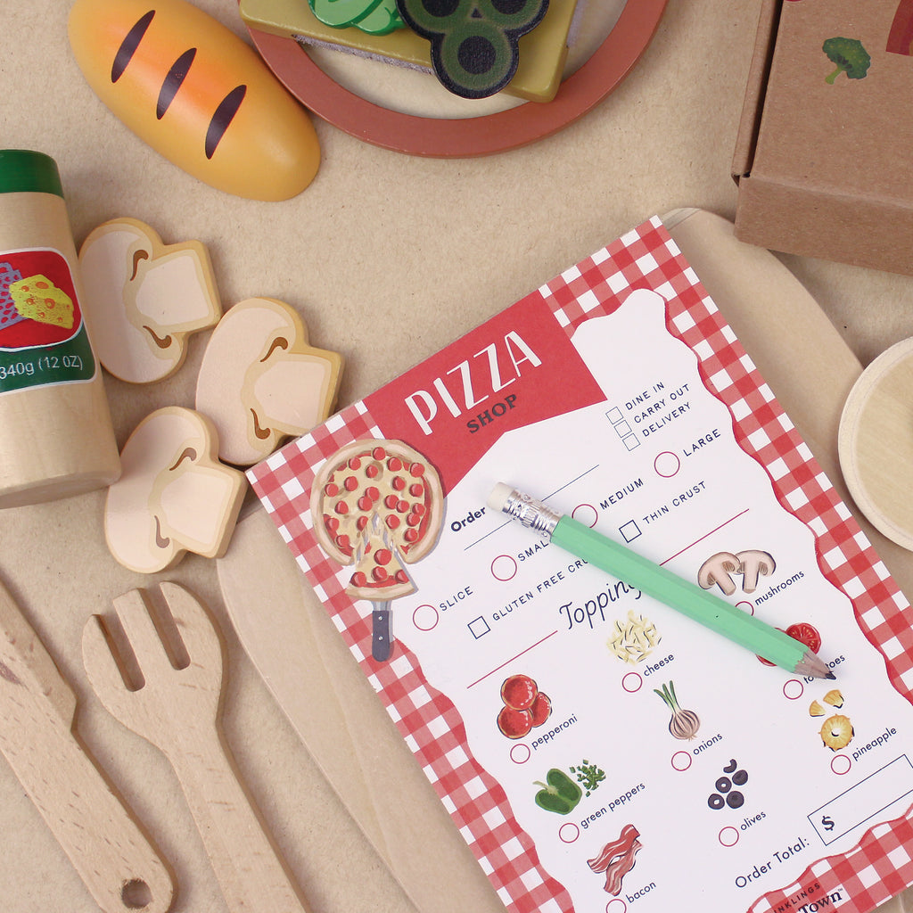 Inklings Tiny Town™ Play Notepad - Pizza Shop