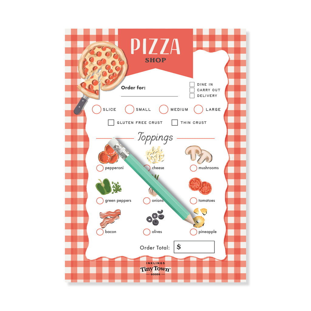 Inklings Tiny Town™ Play Notepad - Pizza Shop
