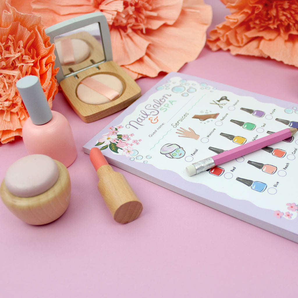 Inklings Tiny Town™ Play Notepad - Nail Salon