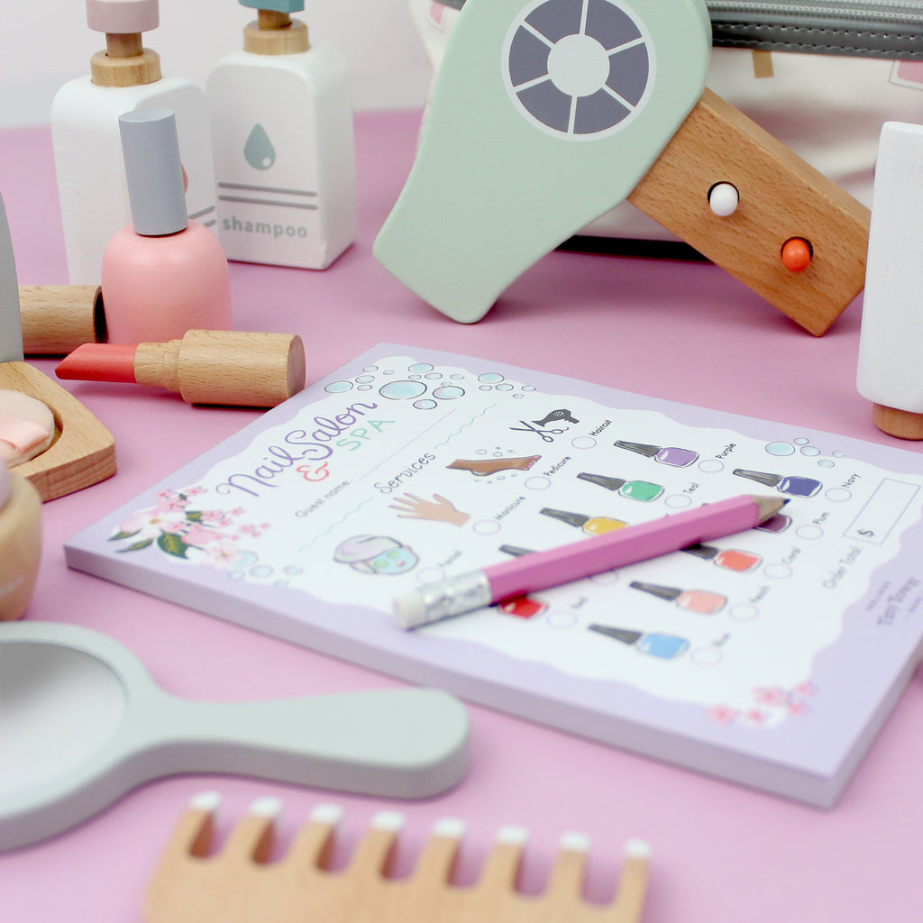 Inklings Tiny Town™ Play Notepad - Nail Salon