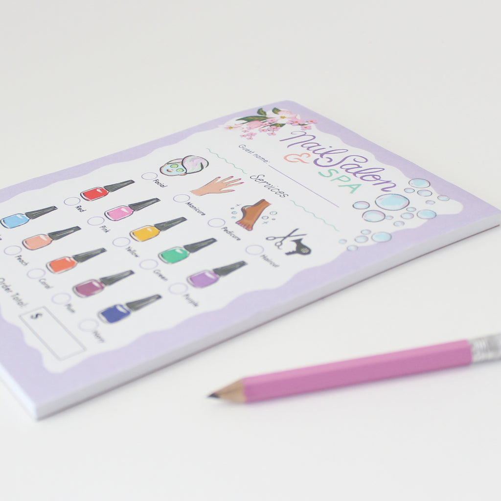 Inklings Tiny Town™ Play Notepad - Nail Salon