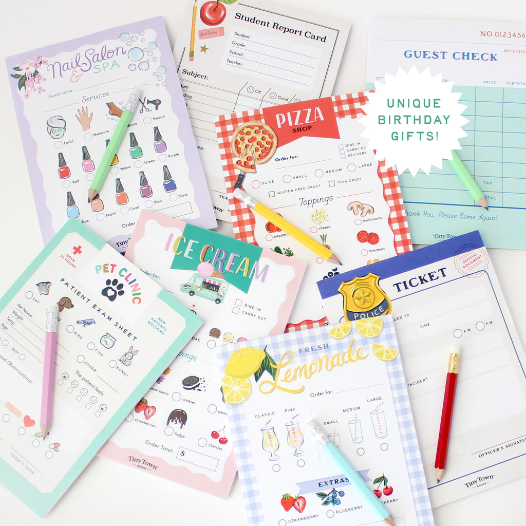 Inklings Tiny Town™ Play Notepad - Nail Salon