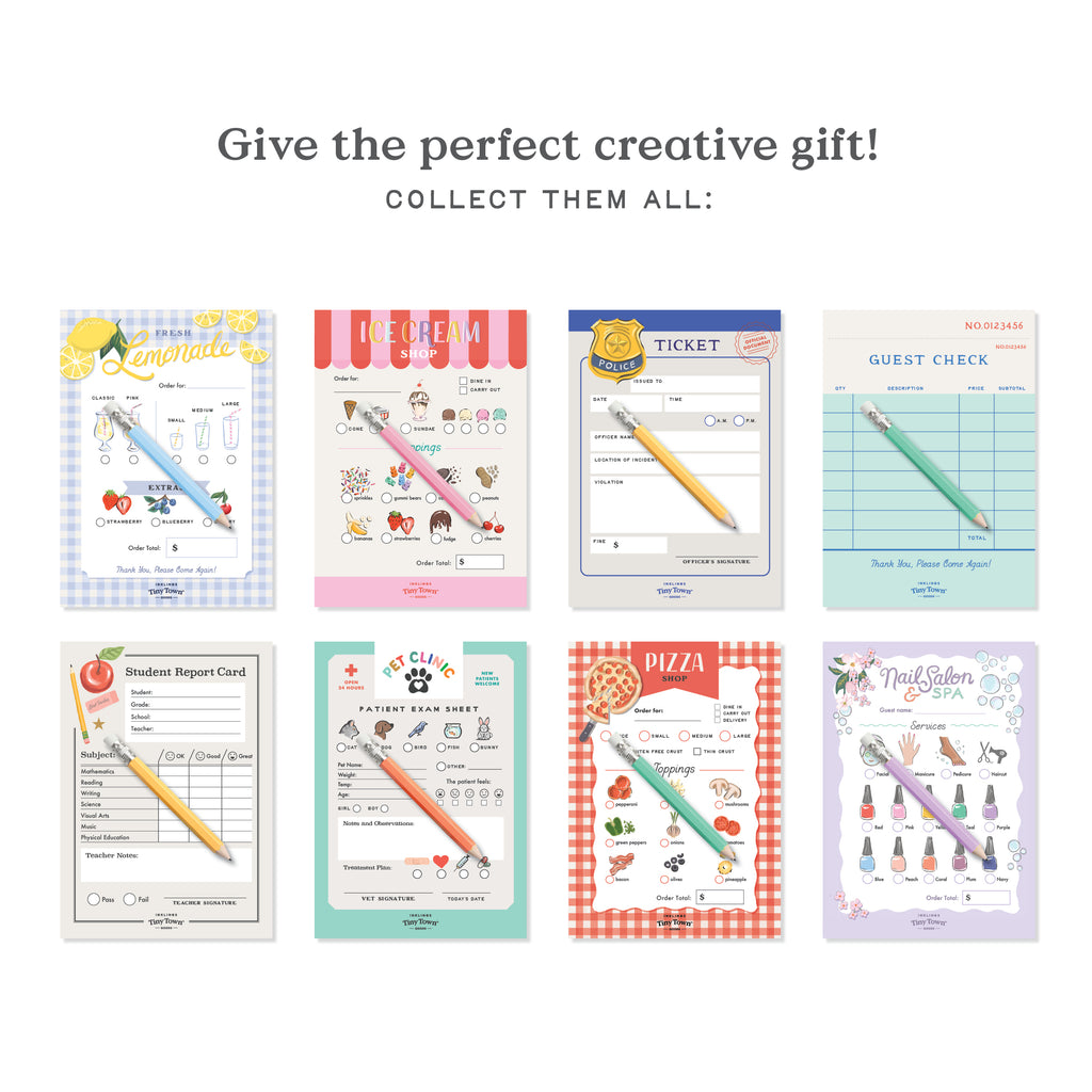 Inklings Tiny Town™ Play Notepad - Nail Salon