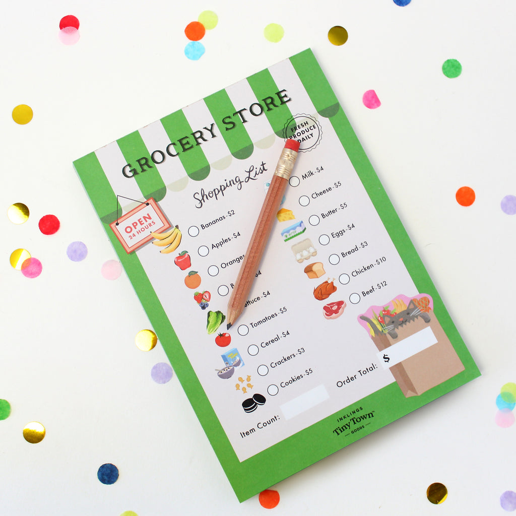 Inklings Tiny Town™ Play Notepad - Grocery Store
