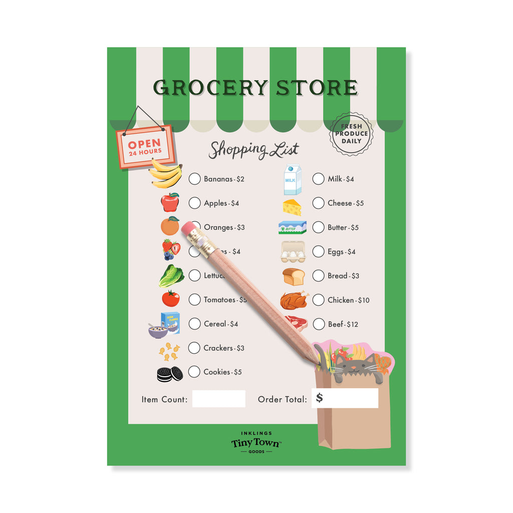 Inklings Tiny Town™ Play Notepad - Grocery Store